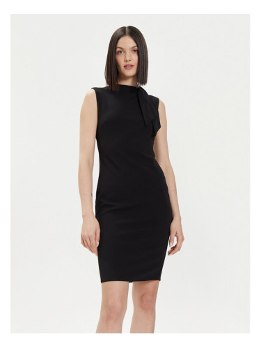 Rinascimento Коктейлна рокля CFC0118282003 Черен Regular Fit