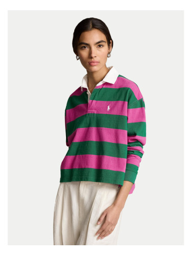 Polo Ralph Lauren Тениска с яка и копчета 211943012004 Цветен Relaxed Fit
