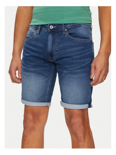 Pepe Jeans Дънкови шорти Slim Gymdigo Short PM801075HU2 Син Slim Fit