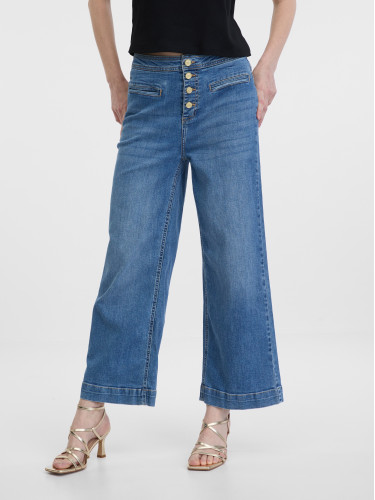 Orsay Blue Women Wide Jeans - Women