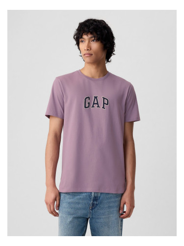 Purple men's T-shirt with GAP logo