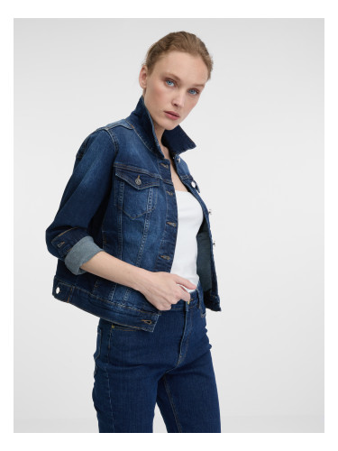Orsay Dark Blue Women's Denim Jacket - Women