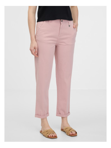 Orsay Light pink women's trousers - Women's
