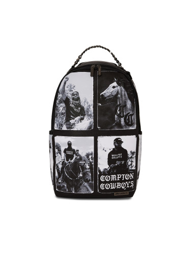 Раница SPRAYGROUND Compton Backpack Sq 910B5976NSZ Черен