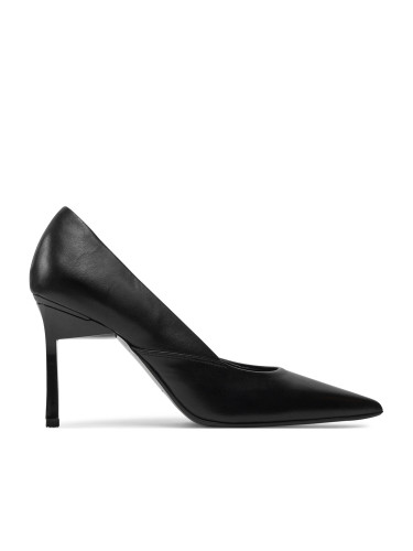 Обувки на ток Calvin Klein Heel Pump 90 Leather HW0HW01929 Черен