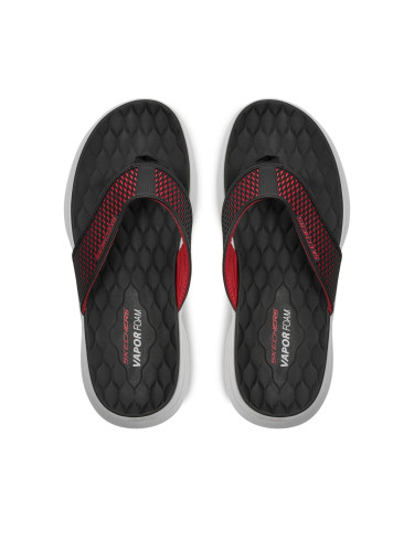 Джапанки Skechers Vapor Foam Sandal 232894/BKRD Черен