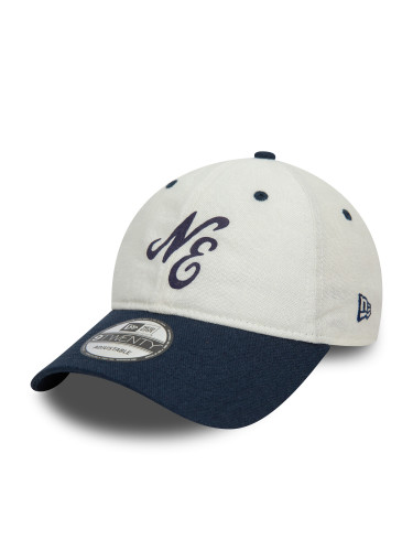 Шапка с козирка New Era Linen Script 920 Ne 60503546 Екрю