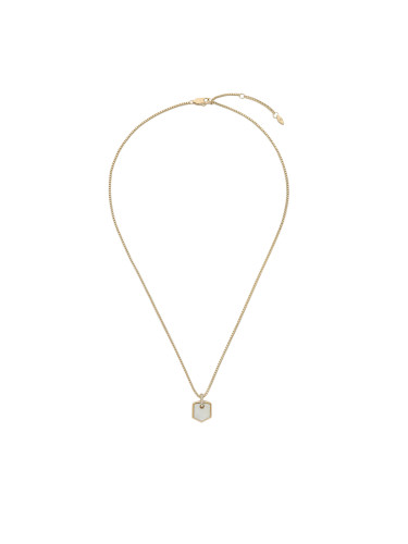 Колие Fossil JF04529710 Златист