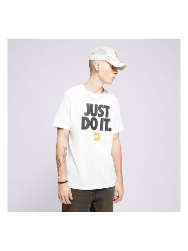 Nike Тениска M Nsw Tee Fran Jdi Verbiage мъжки Дрехи Тениски DZ2989-100 Бял