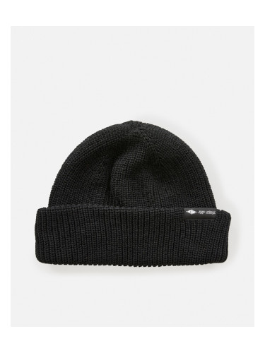 Winter Hat Rip Curl FADE OUT ICON SHALLOW BEANIE Black