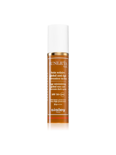 Sisley Sunleÿa Age Minimizing Global Sun Care дневен защитен крем против стареене на кожата SPF 50 50 мл.