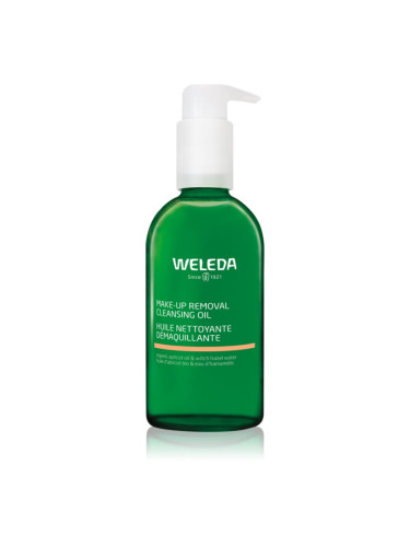 Weleda Cleansing Care Make-up Removal Cleansing Oil почистващо и премахващо грима масло с успокояващ ефект 150 мл.
