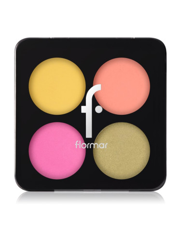 flormar Color Eyeshadow Palette палитра сенки за очи цвят 005 Summer Breeze 6 гр.