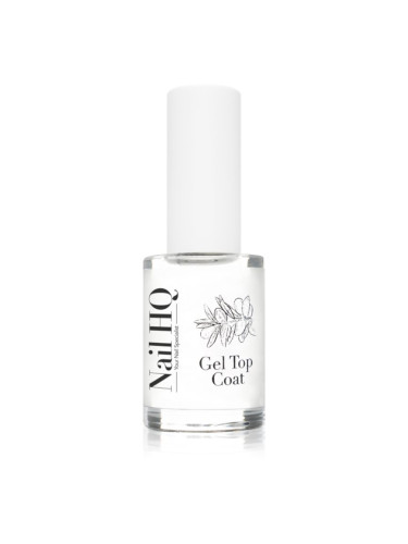 Nail HQ Gel Top Coat горен лак за нокти без използване на UV/LED лампа 10 мл.