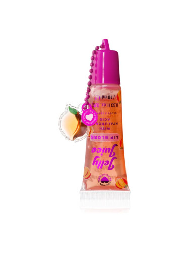 I Heart Revolution Jelly Juice Lip Tubes блясък за устни цвят Peach 10 мл.