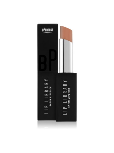BPerfect Lip Library Satin крем-червило цвят Classic 3 гр.