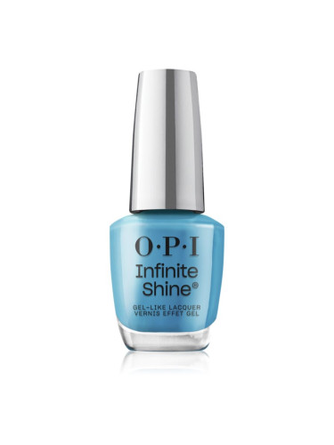 OPI Infinite Shine Silk лак за нокти с гел ефект Never Leavin' Blue 15 мл.