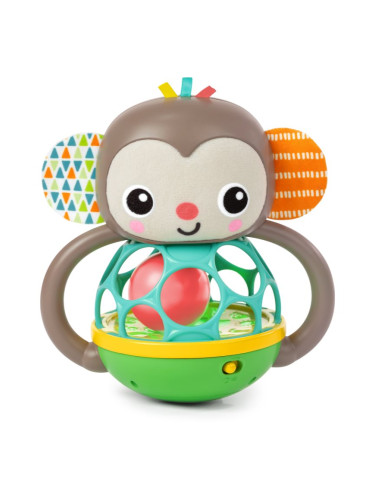 Bright Starts Grab & Giggle Monkey™ играчка за подреждане 6 m+ 1 бр.