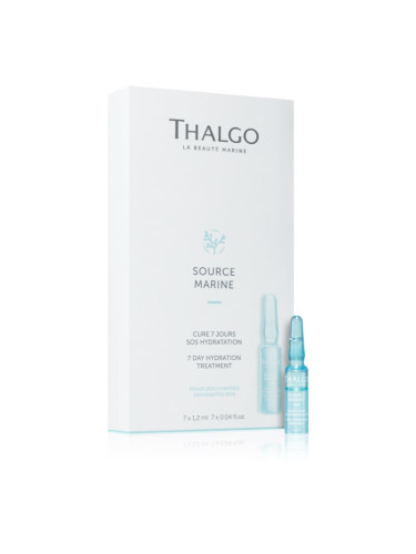 Thalgo Source Marine 7 Day Hydration Treatment 7 дневна регенерираща грижа за интензивна хидратация 7x1,2 мл.