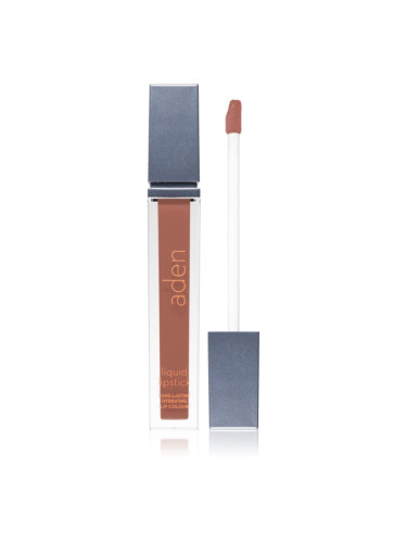 Aden Cosmetics Liquid Lipstick течно червило цвят 02 Milk Chocolate 7 мл.