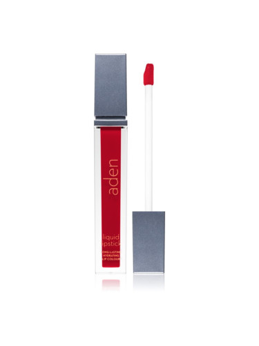 Aden Cosmetics Liquid Lipstick течно червило цвят 09 Wild Red 7 мл.