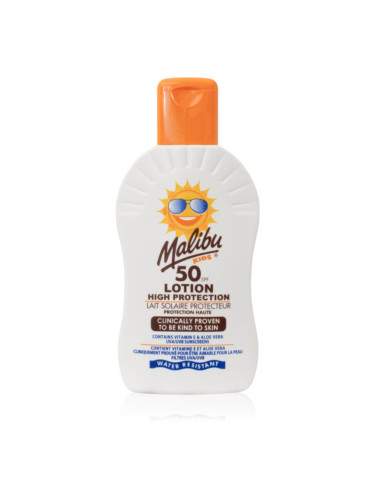 Malibu Kids Lotion защитно мляко SPF 50 за деца  200 мл.