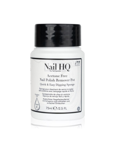 Nail HQ Acetone Free лакочистител без ацетон 75 мл.