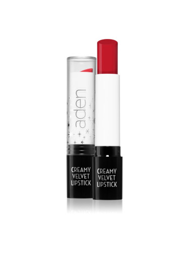 Aden Cosmetics Creamy Velvet Lipstick крем-червило цвят 08 Scarlett Heart 3 гр.