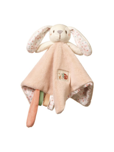 BabyOno Have Fun Baby Bunny играчка за заспиване с дрънкалка 1 бр.