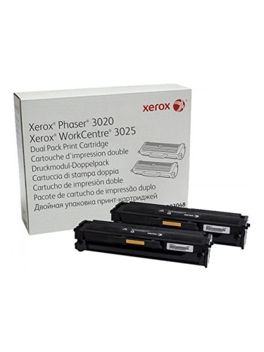 Касета за Xerox Phaser 3020 / WorkCentre 3025 - Black - Dual Pack - P№ 106R03048 - 1 500к