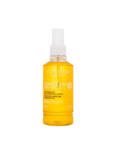 L'Occitane Immortelle Cleansing Oil Почистващо олио за жени 200 ml