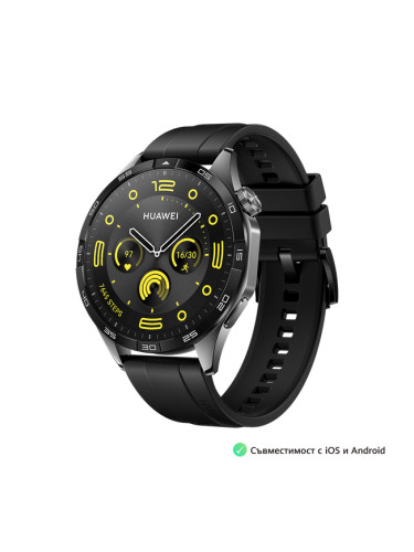 Смарт часовник Huawei WATCH GT 4 Phoinix BLACK 46mm B19F 55020BGS , 1.43