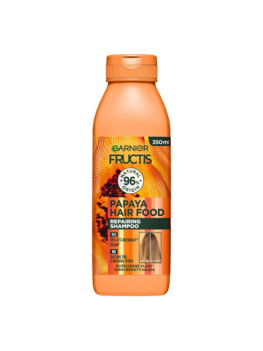 Garnier Fructis Hair Food Papaya Repairing Shampoo Шампоан за жени 350 ml
