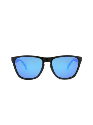 Carrera 8058/S D51 Z0 56 - правоъгълна слънчеви очила, unisex, черни, огледални