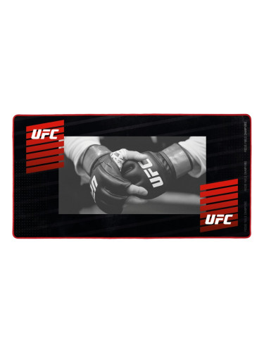 Подложка за мишка Konix UFC XXL Mouse pad, гейминг, черна, 900 x 460 мм