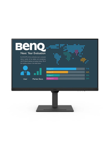 Монитор BenQ BL3290QT (9H.LLMLA.TPE), 31.5" (80.01cm) IPS панел, 75Hz, WQHD, 5ms, 350cd/m2, DisplayPort, HDMI