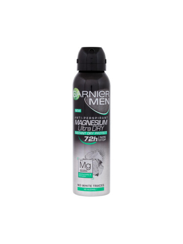 Garnier Men Magnesium Ultra Dry 72h Антиперспирант за мъже 150 ml