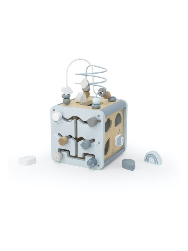 Label Label Activity Cube играчка за подреждане Blue 1 бр.