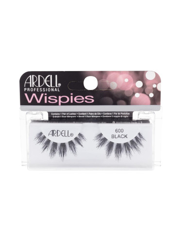 Ardell Wispies 600 Изкуствени мигли за жени 1 бр Нюанс Black