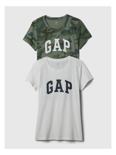 T-shirts with GAP logo, 2pcs - Women's