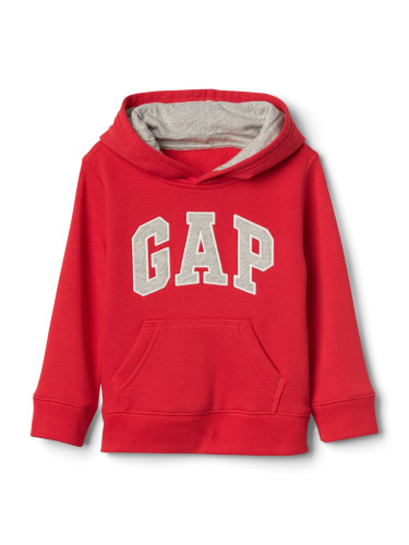 Red Boys' Children's Sweatshirt GAP Logo hoodie sweatshirt