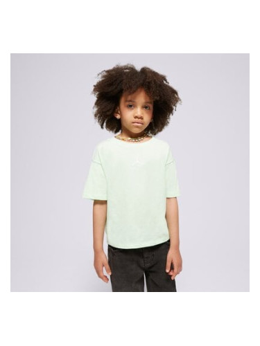 Jordan Тениска Jordan Essentials Tee Girl детски Дрехи Тениски 45A770-E2E Зелен