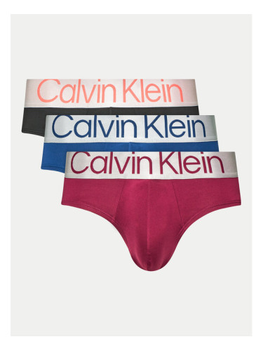 Calvin Klein Underwear Комплект 3 чифта слипове 000NB3073A Цветен