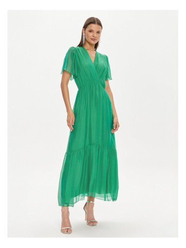 Haveone Лятна рокля AFF-L013 Зелен Regular Fit