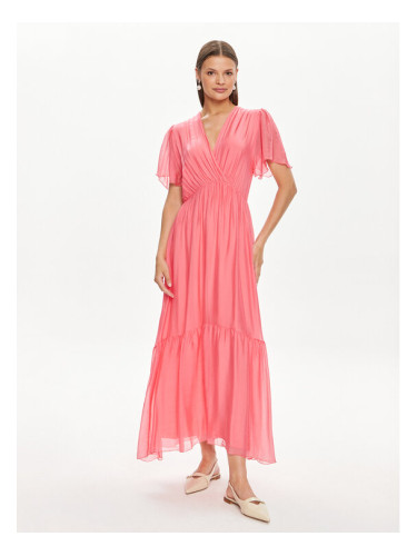 Haveone Лятна рокля AFF-L013 Розов Regular Fit