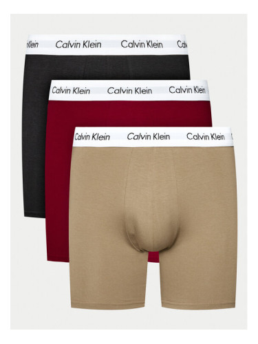 Calvin Klein Underwear Комплект 3 чифта боксерки 000NB1770A Цветен