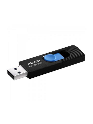 Памет 128GB USB Flash Drive, A-Data UV320 (AUV320-128G-RBKBL), USB 3.2, черна