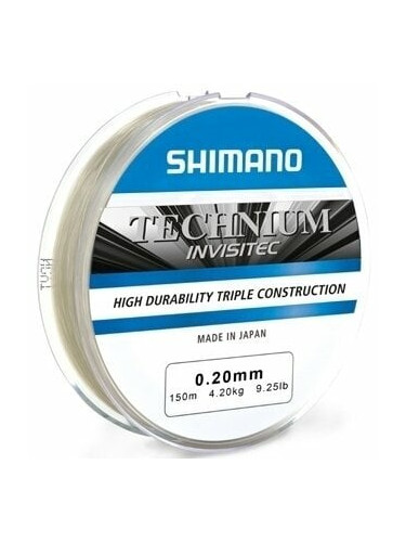 Shimano Fishing Technium Invisitec Grey 0,305 mm 9 kg 300 m Монофил