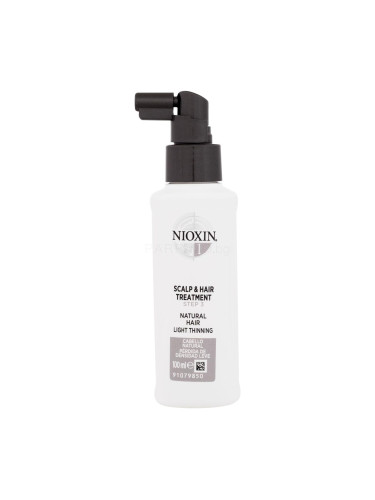 Nioxin System 1 Scalp & Hair Treatment Обем на косата за жени 100 ml увредена кутия