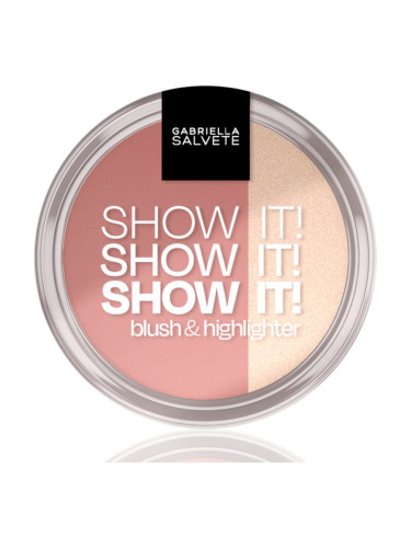 Gabriella Salvete Show It! озаряващ руж цвят 02 9 гр.